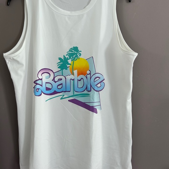 NEW Barbie Beach Theme Top Sleeveless Size XL - Picture 3 of 5